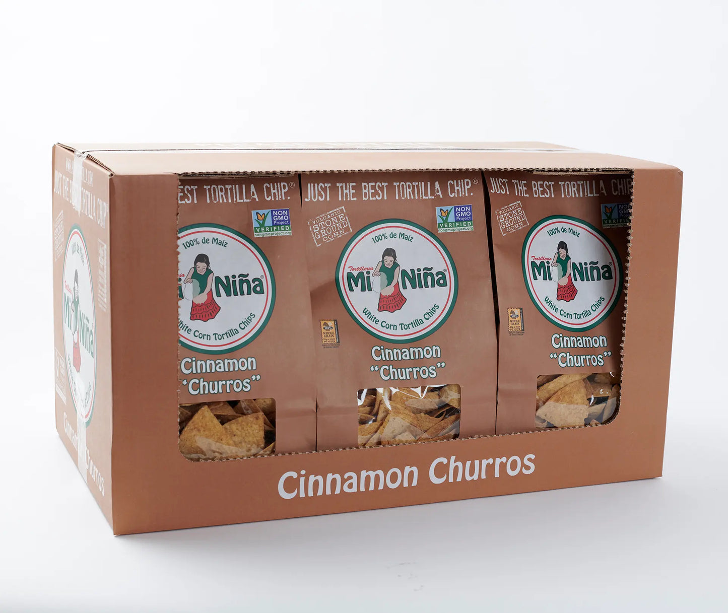 CASE - Cinnamon “Churros” Tortilla Chip-Mi Niña Tortilla