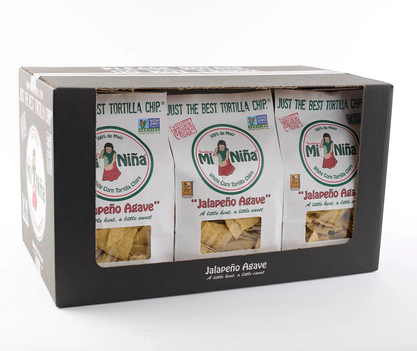 CASE - “Jalapeño Agave” Tortilla Chip