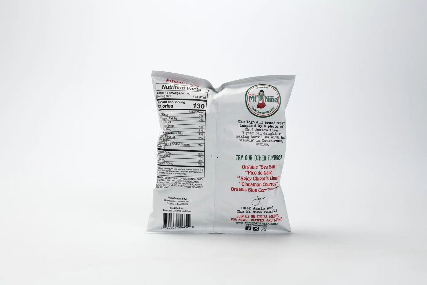 CASE - “Jalapeño Agave” Tortilla Chip