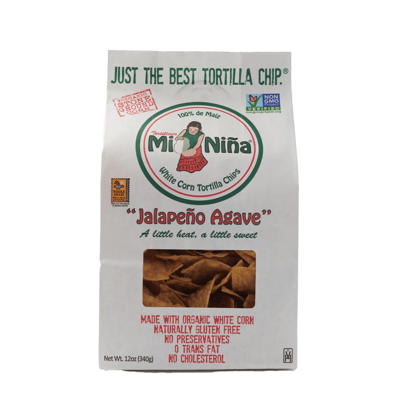 CASE - “Jalapeño Agave” Tortilla Chip