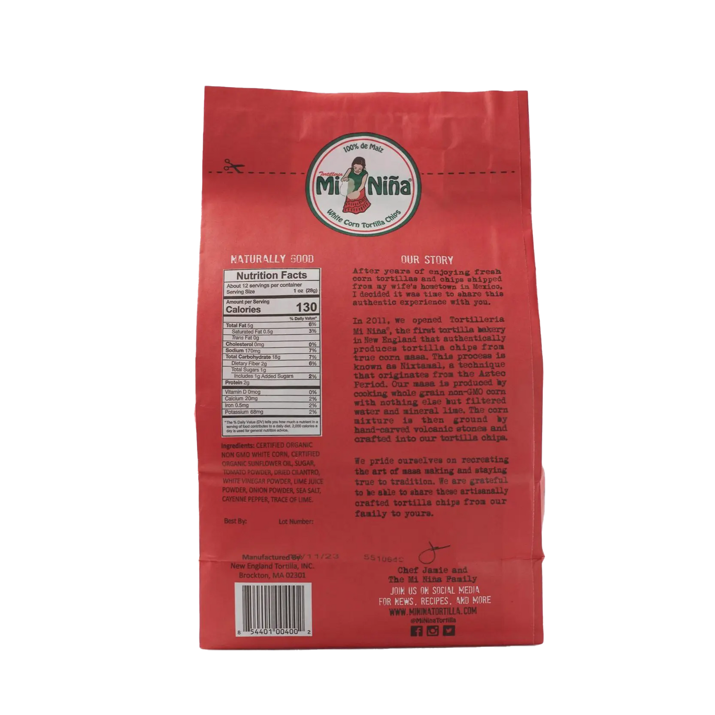 CASE - “Pico de Gallo” Tortilla Chip