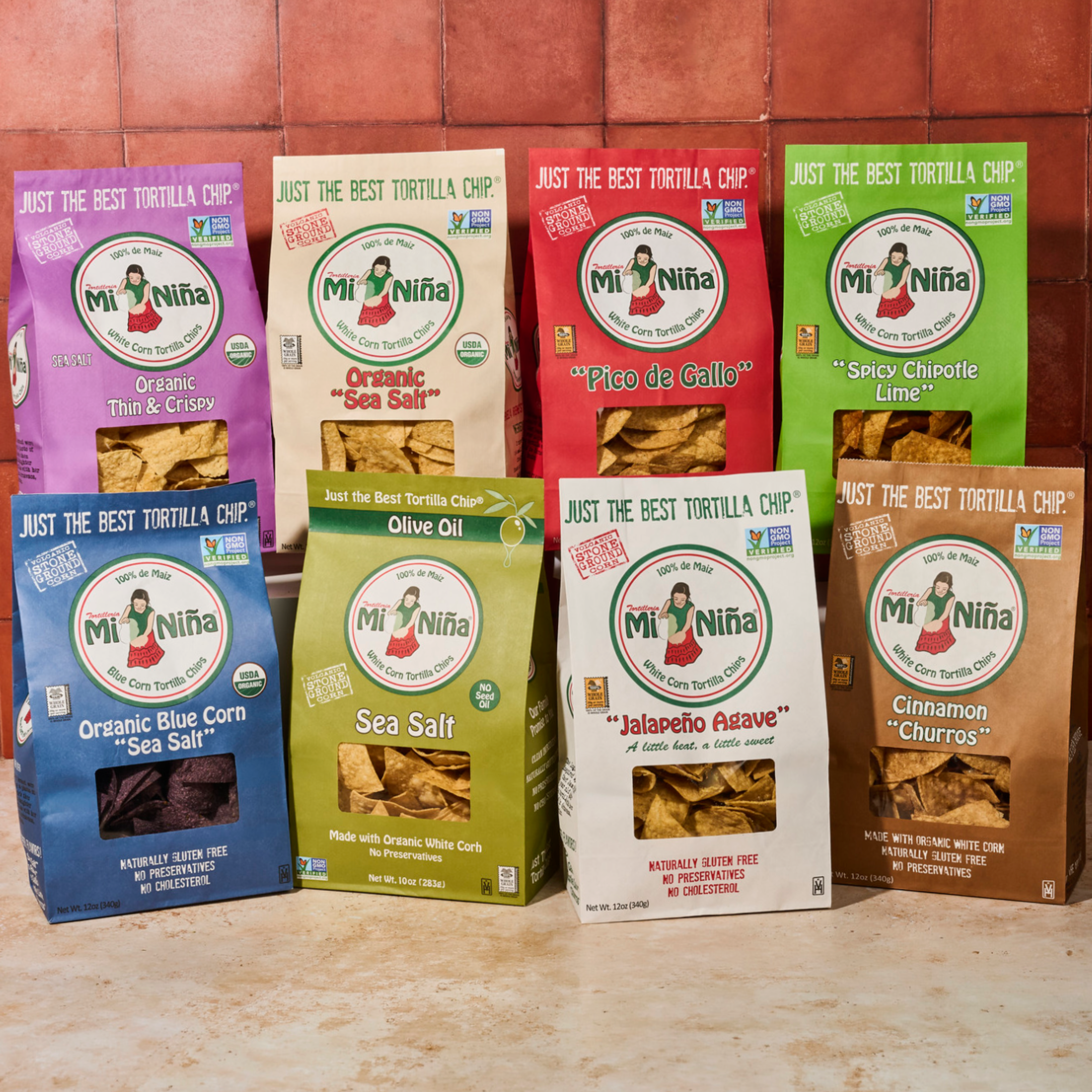 Variety Pack (3 bags) – Mi Niña Tortilla