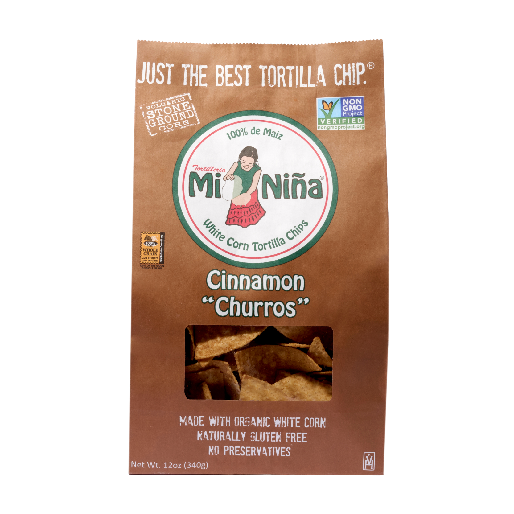 CASE - Cinnamon “Churros” Tortilla Chip-Mi Niña Tortilla