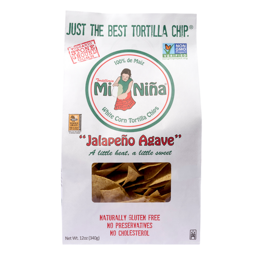 CASE - “Jalapeño Agave” Tortilla Chip-Mi Niña Tortilla
