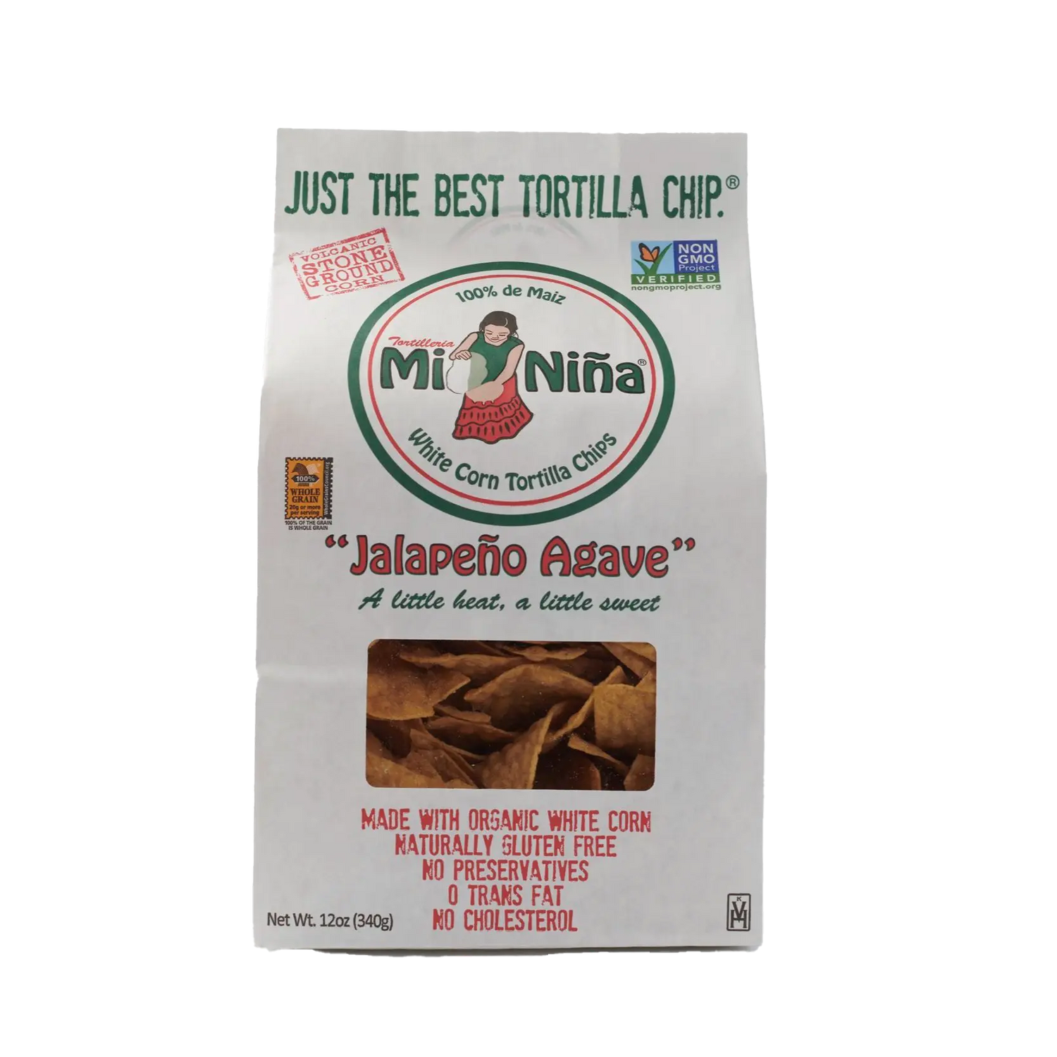 CASE - “Jalapeño Agave” Tortilla Chip-Mi Niña Tortilla