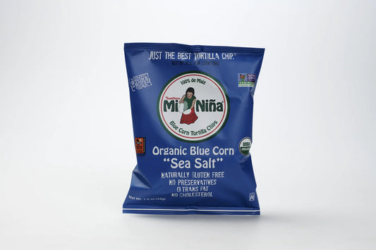 CASE - Organic Blue Corn “Sea Salt” Tortilla Chip