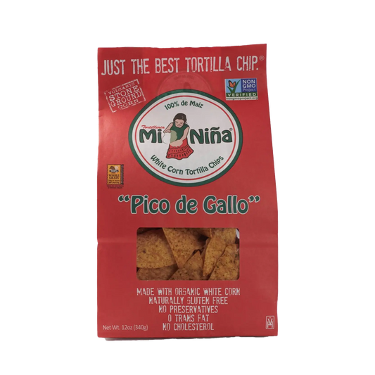 CASE - “Pico de Gallo” Tortilla Chip-Mi Niña Tortilla