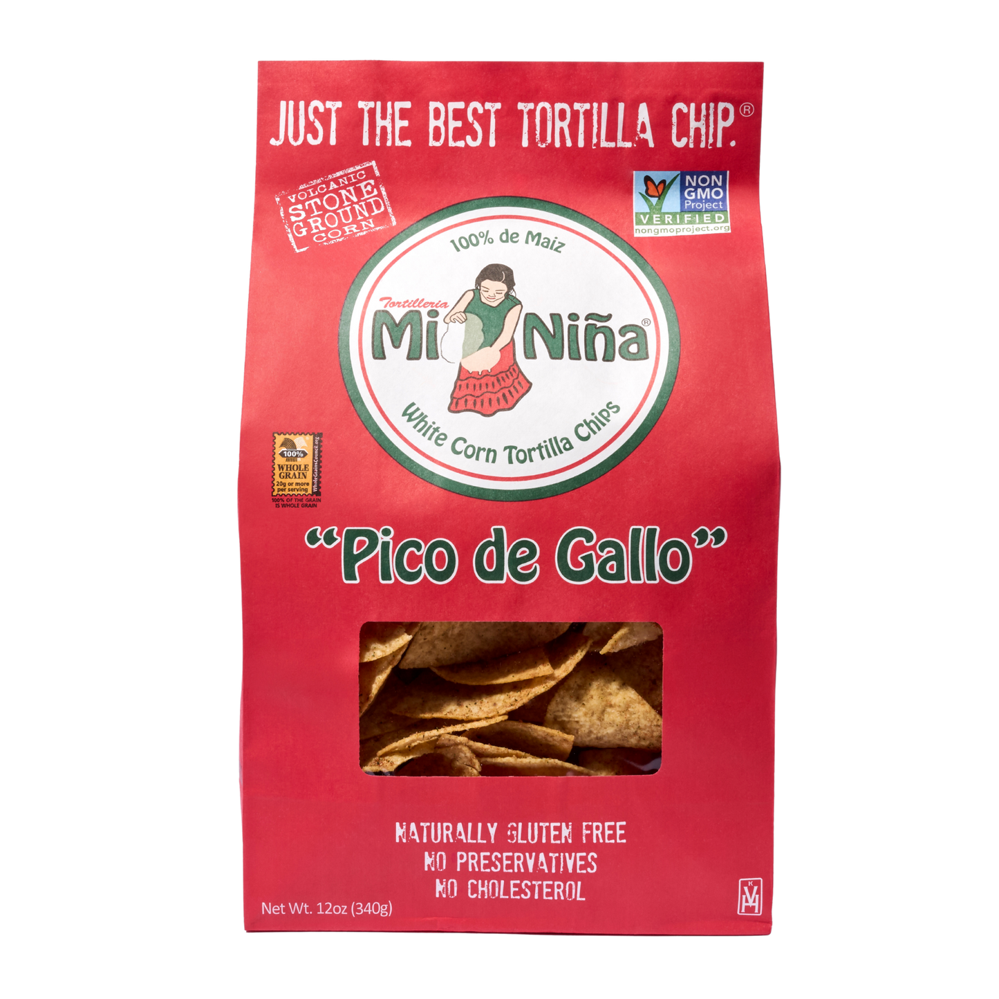 CASE - “Pico de Gallo” Tortilla Chip-Mi Niña Tortilla