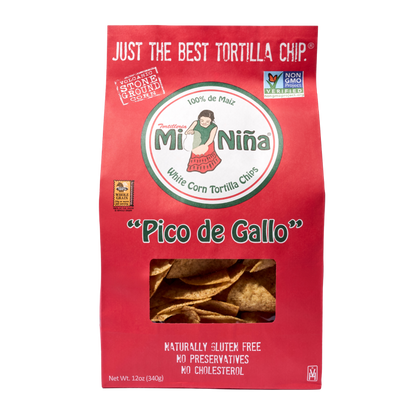 CASE - “Pico de Gallo” Tortilla Chip-Mi Niña Tortilla
