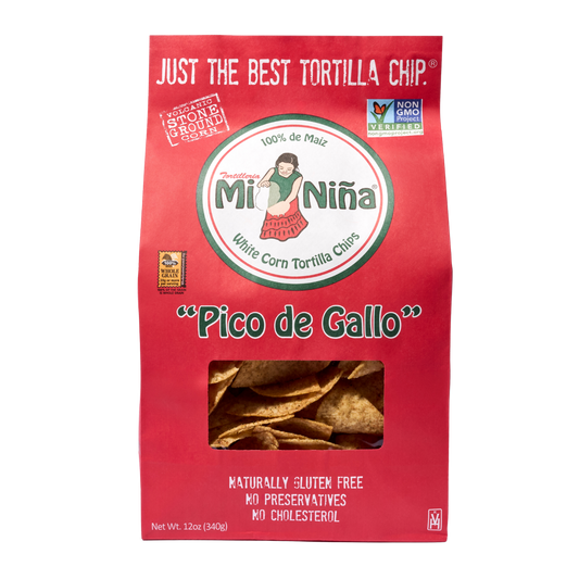 CASE - “Pico de Gallo” Tortilla Chip-Mi Niña Tortilla