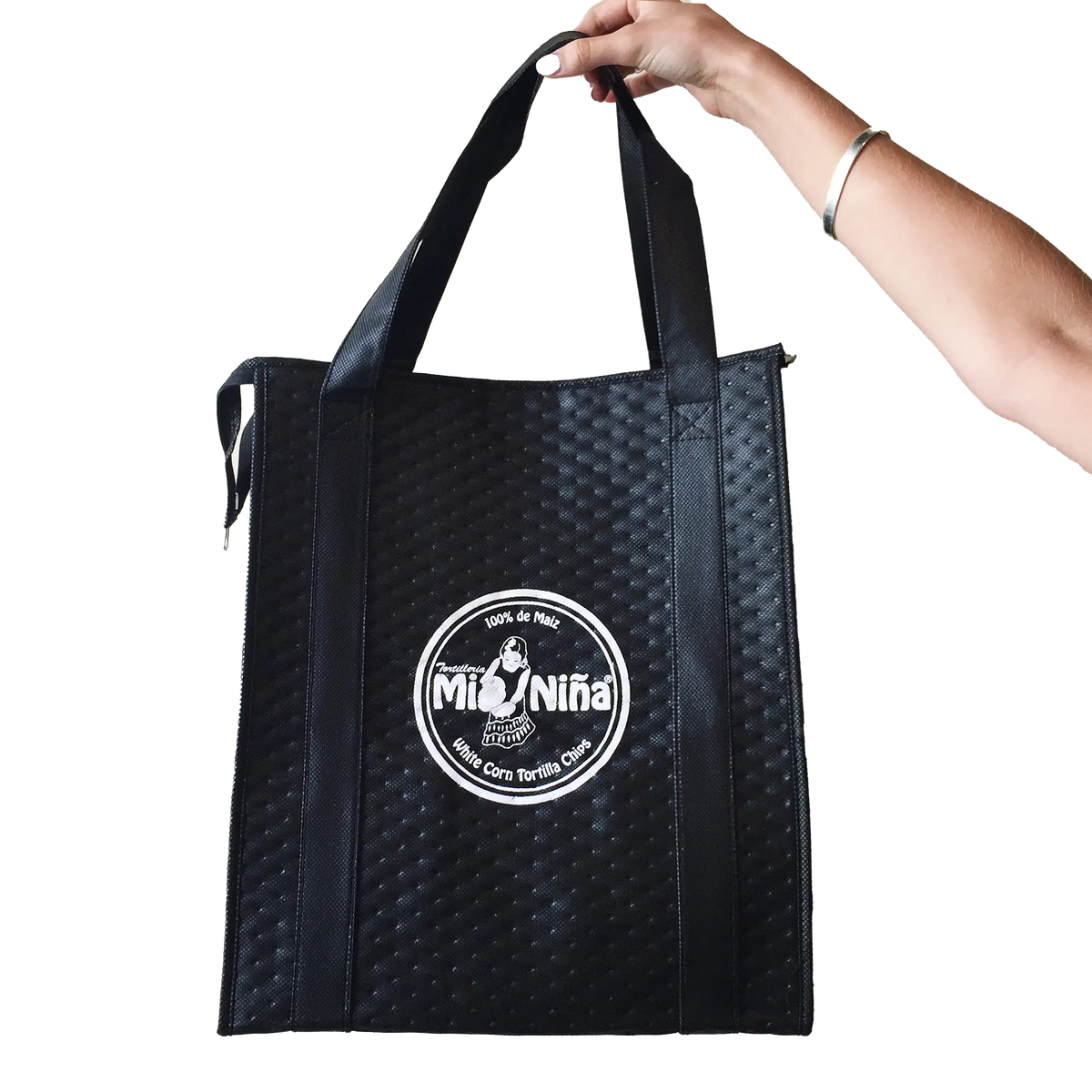 Insulated Reusable Tote Bag-Mi Niña Tortilla